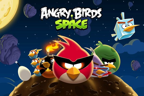 Angry birds Angry Birds en el espacio