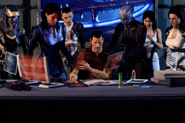 Mass effect 3 Collezione tutti i personaggi