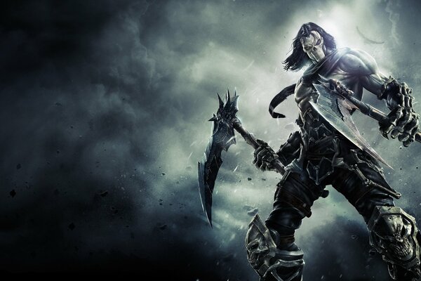 Arte del jinete del Apocalipsis de Darksiders 2