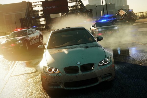 BMW 2012 année encore au sommet de la puissance qui échapperait à la police