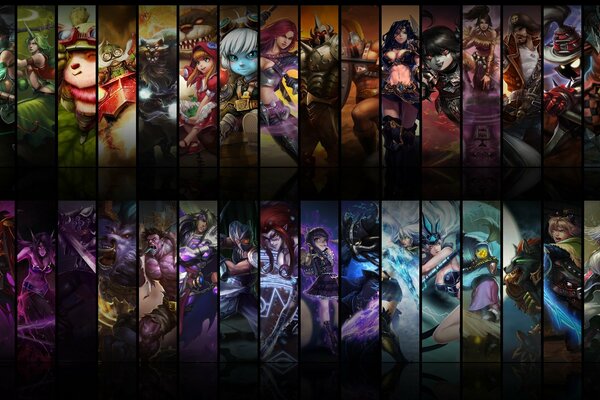 Pierwszy sezon League of Legends and Champions 