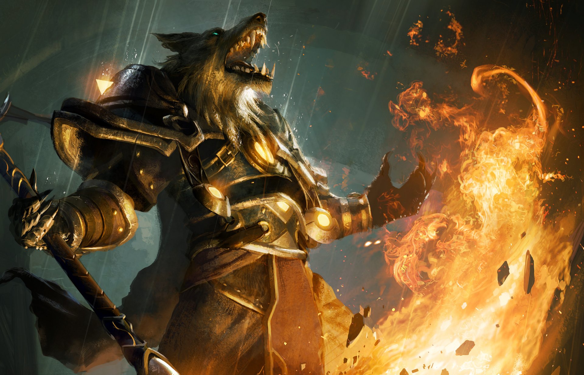 worgen fire world of warcraft fire flame