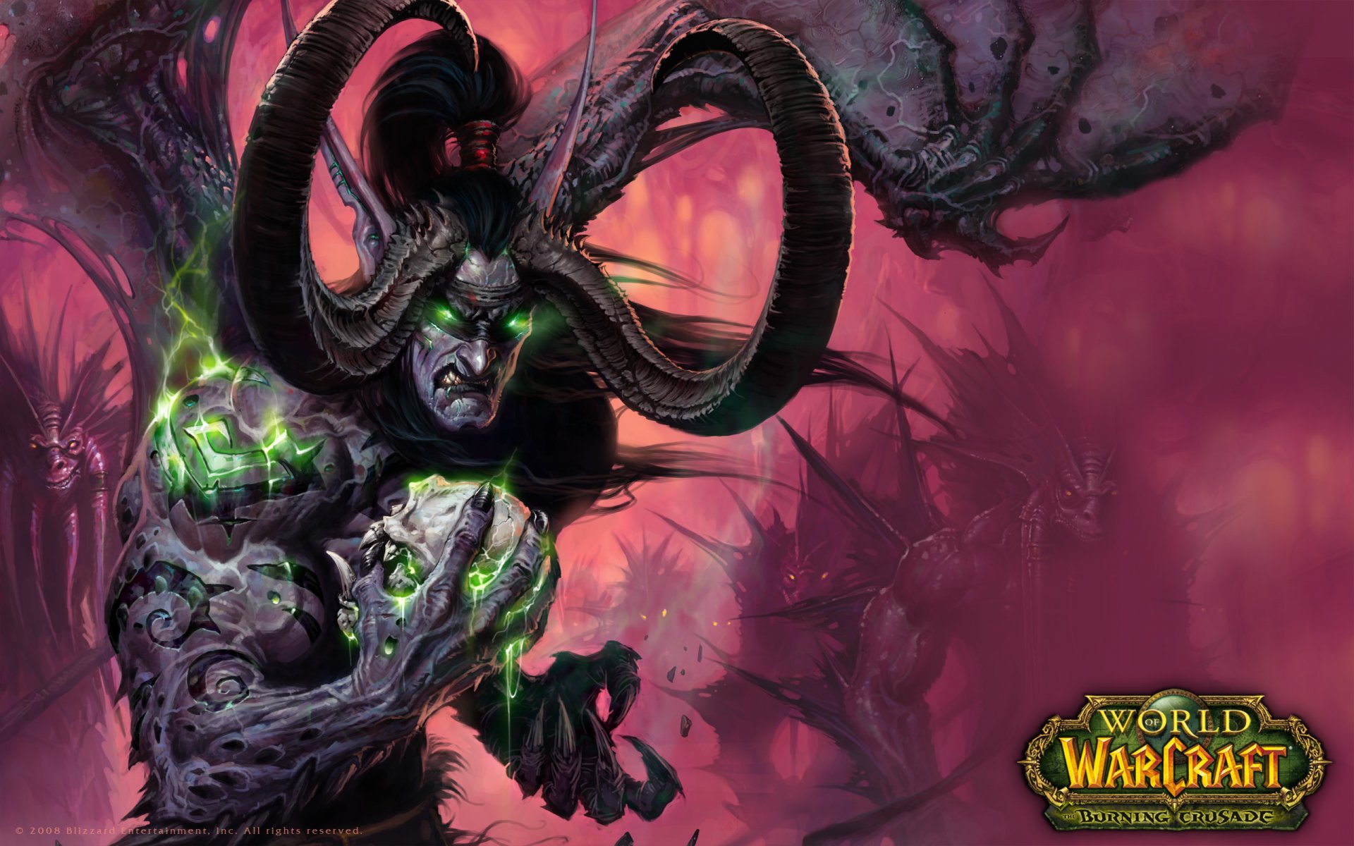 world of warcraft wow illidan skull