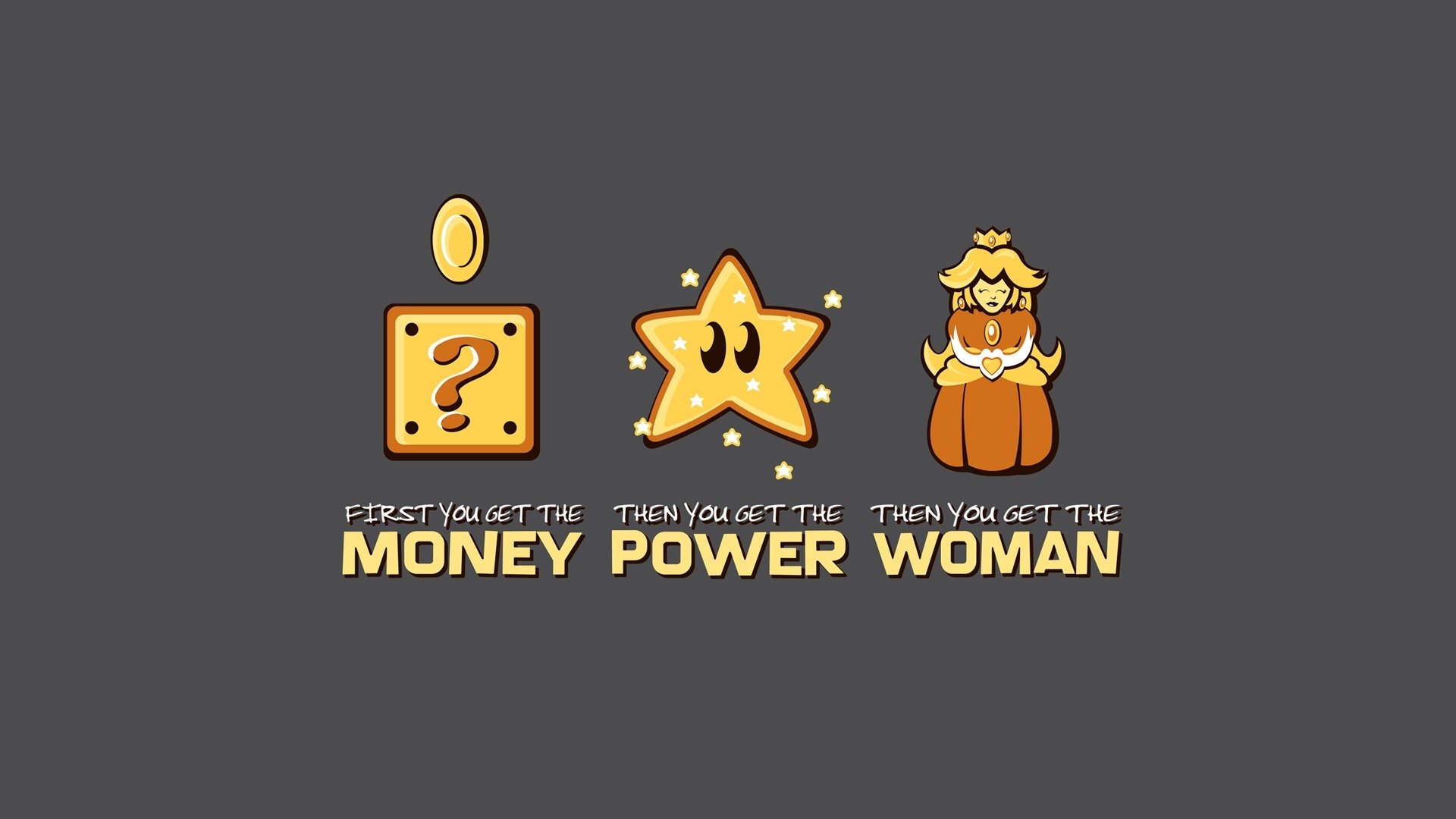 dinero poder mujeres super mario