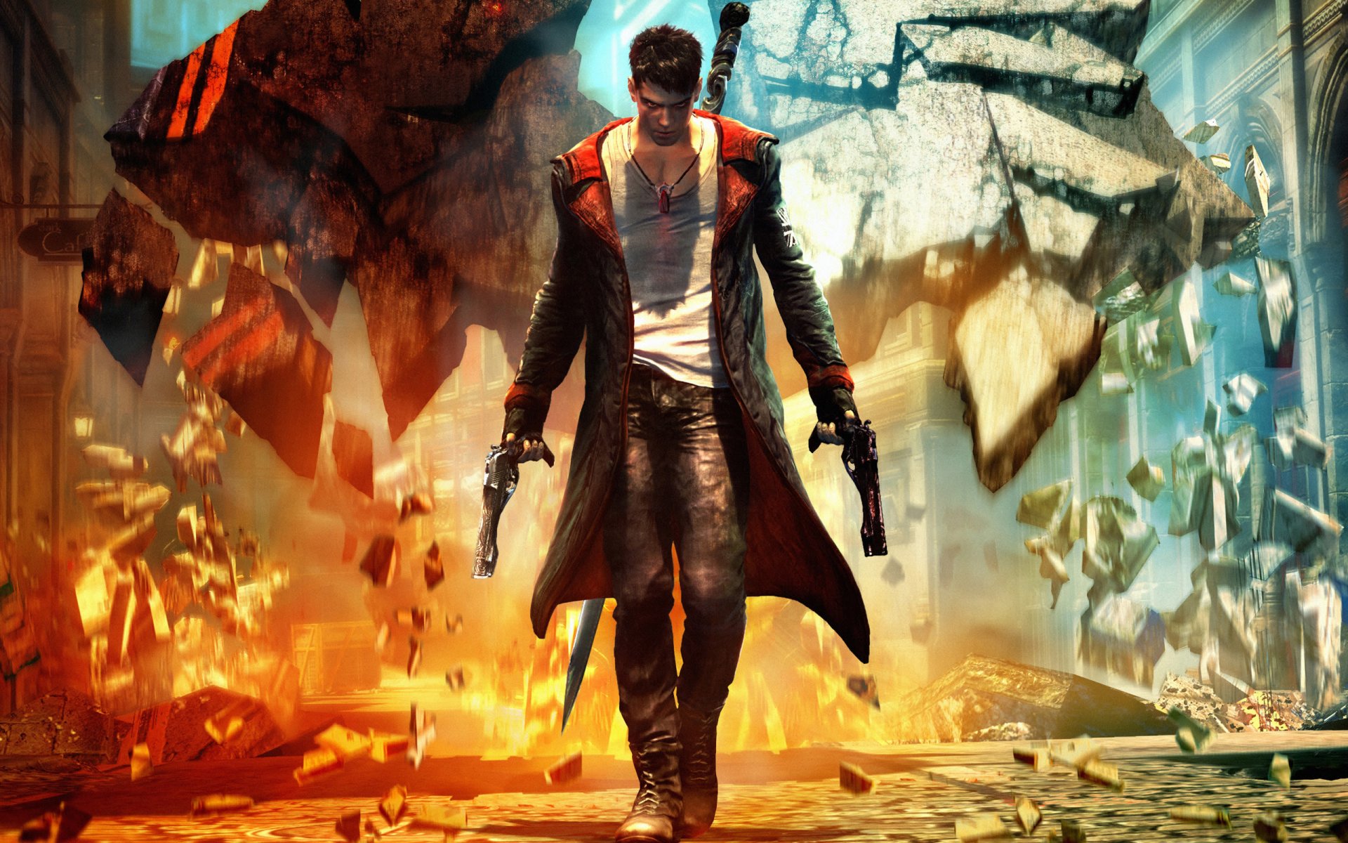 dmc devil may cry dante pistolety