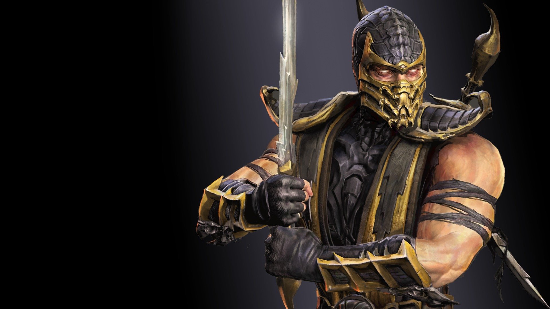 mortal kombat scorpion guerrier fantôme ninja