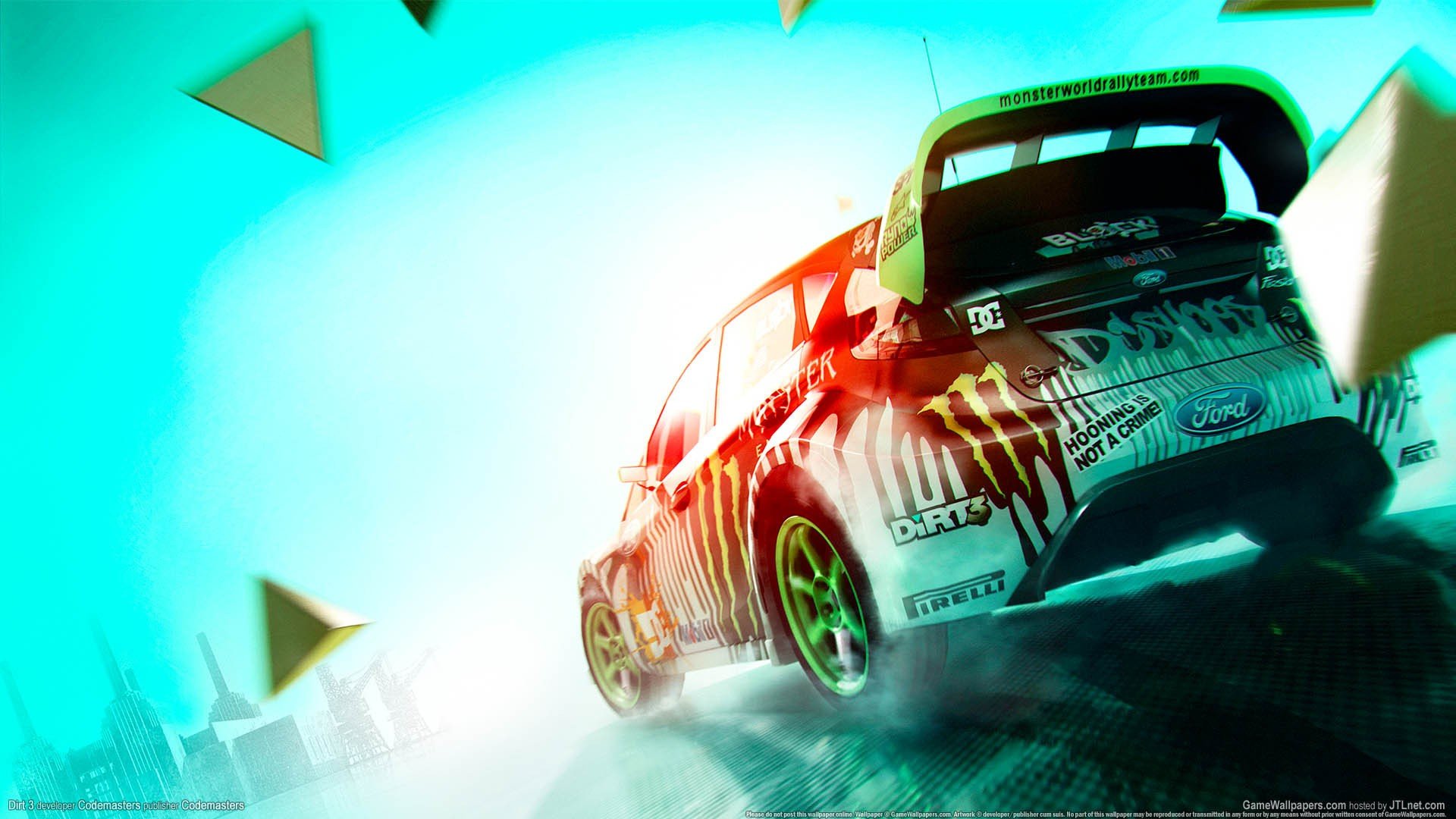 colin mcrae dirt 3 форд fiesta monster energy