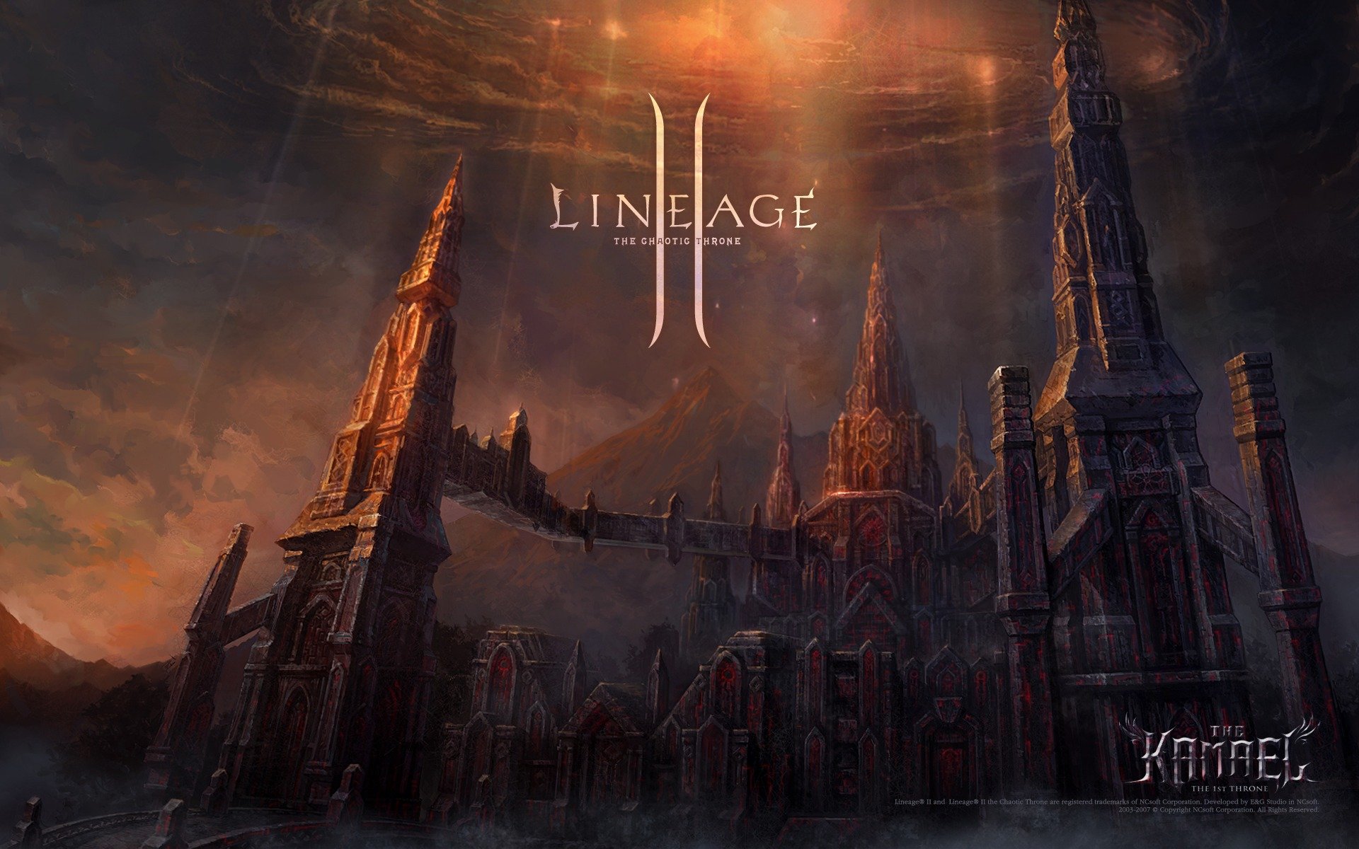 ла2 la2 mmorpg ncsoft камаэль lineage 2 линейка город арт