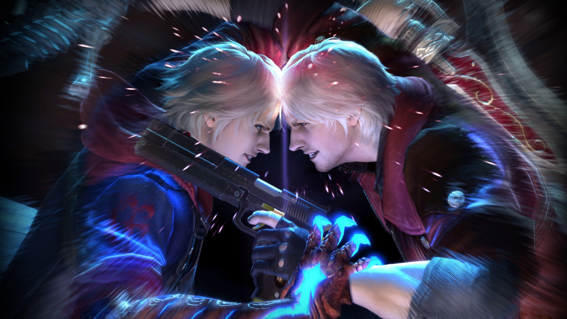 devil may cry 4 nero dante diablo trayendo reina roja ébano