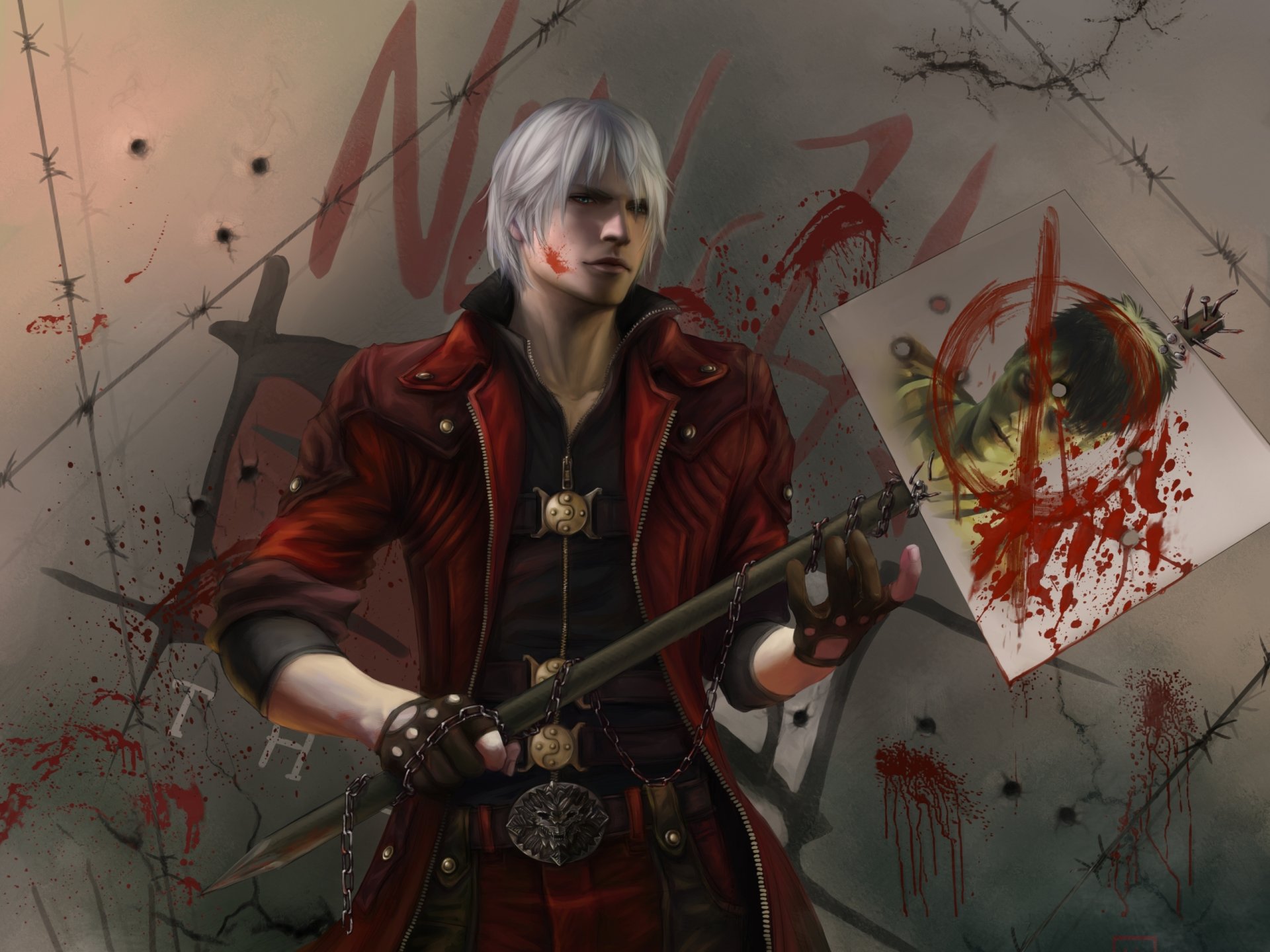 devil may cry 5 dmc dante nowa wersja tapety gry nextgen gry broń miecz transformatora tapety