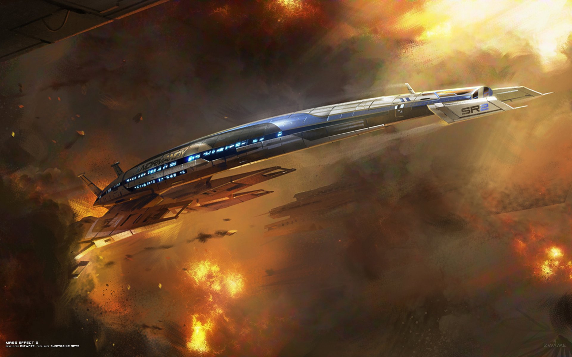 mass effect 3 normandy sr2 alliance