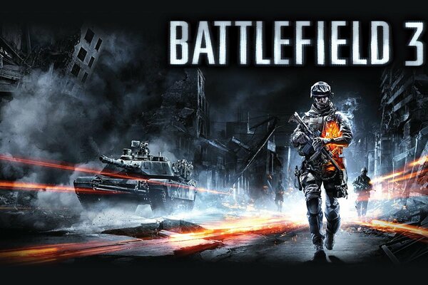 Battlefield 3, a Tank night battle