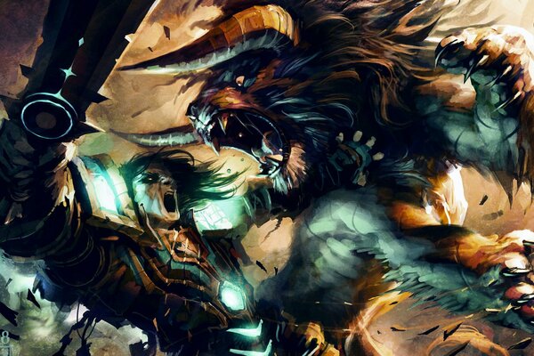 Battaglia di eroi dell universo di Warcraft