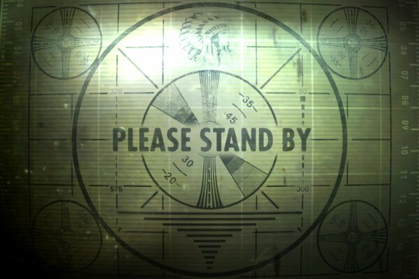 TV Setup screen in fallout 