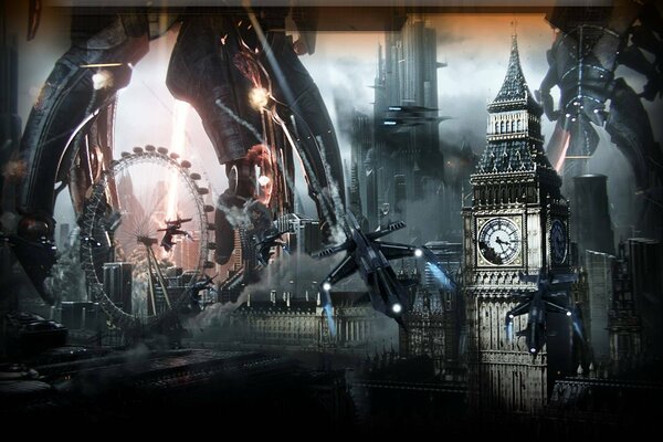 Mass effect 3, fallen earth, Londra