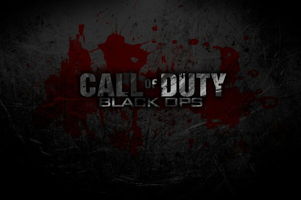 Cod call of duty black ops blood