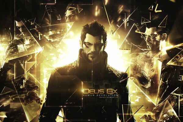 Fan art Human revilution Adam Jensen