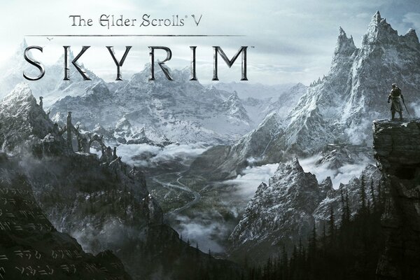 Screensaver de montagne pour elder scrolls