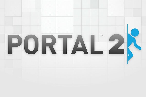 Portal 2 na białym tle