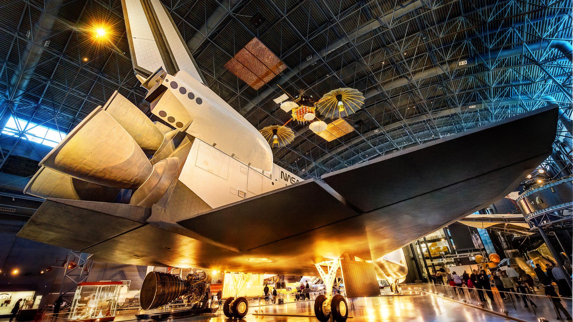 pace shuttle shuttle hangar museum space