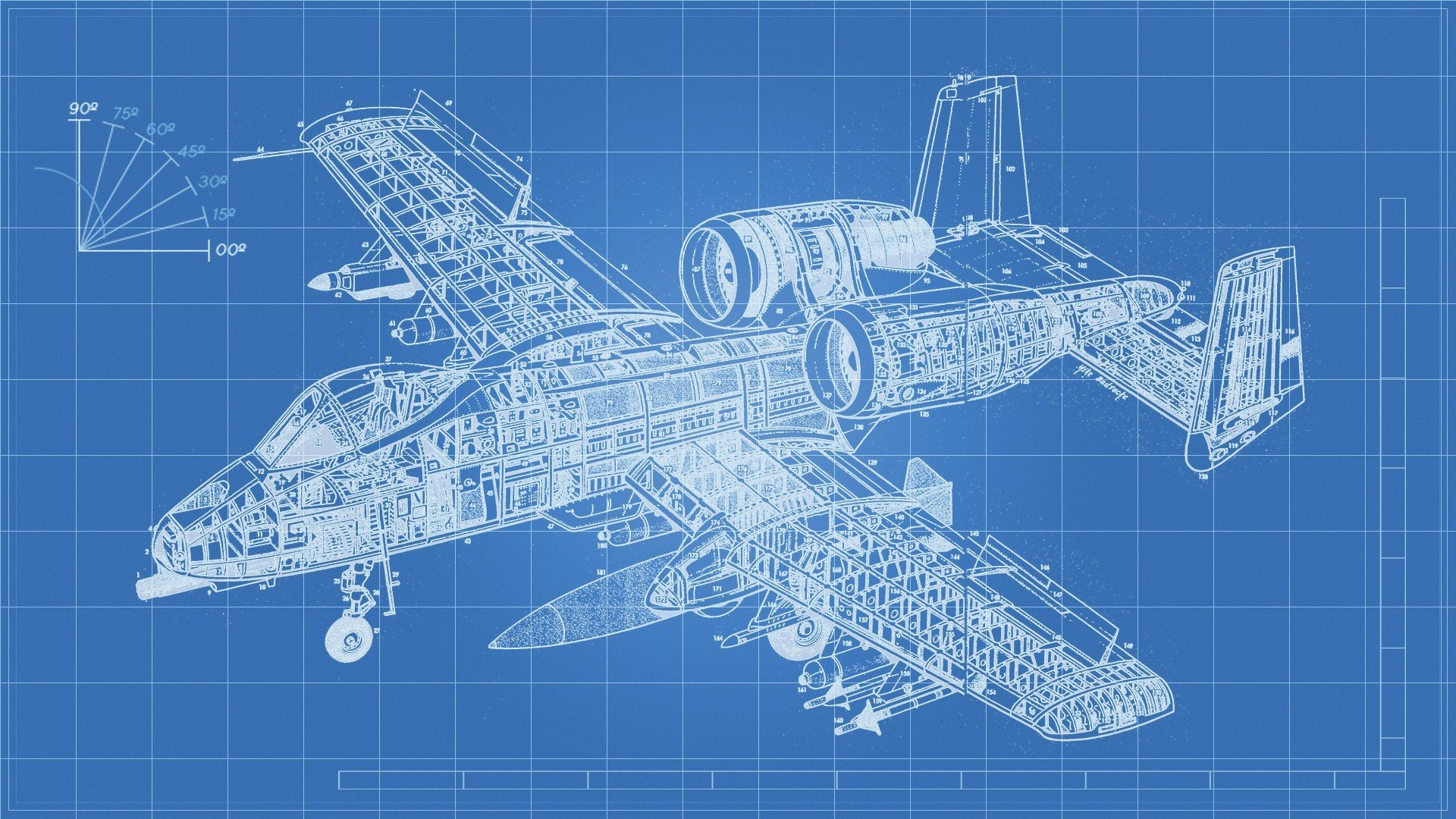 а-10 thunderbolt ii тандерболт ii штурмовик схема конструкция