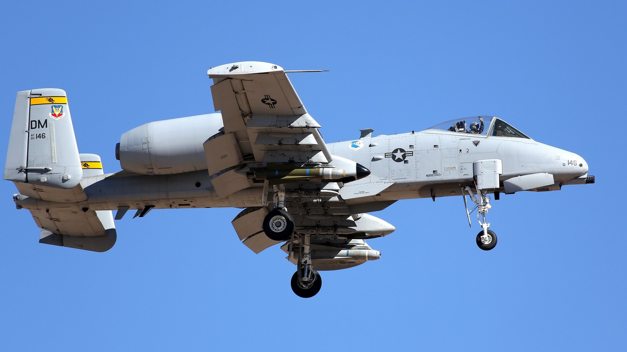 aereo aviazione a-10c thunderbolt ii