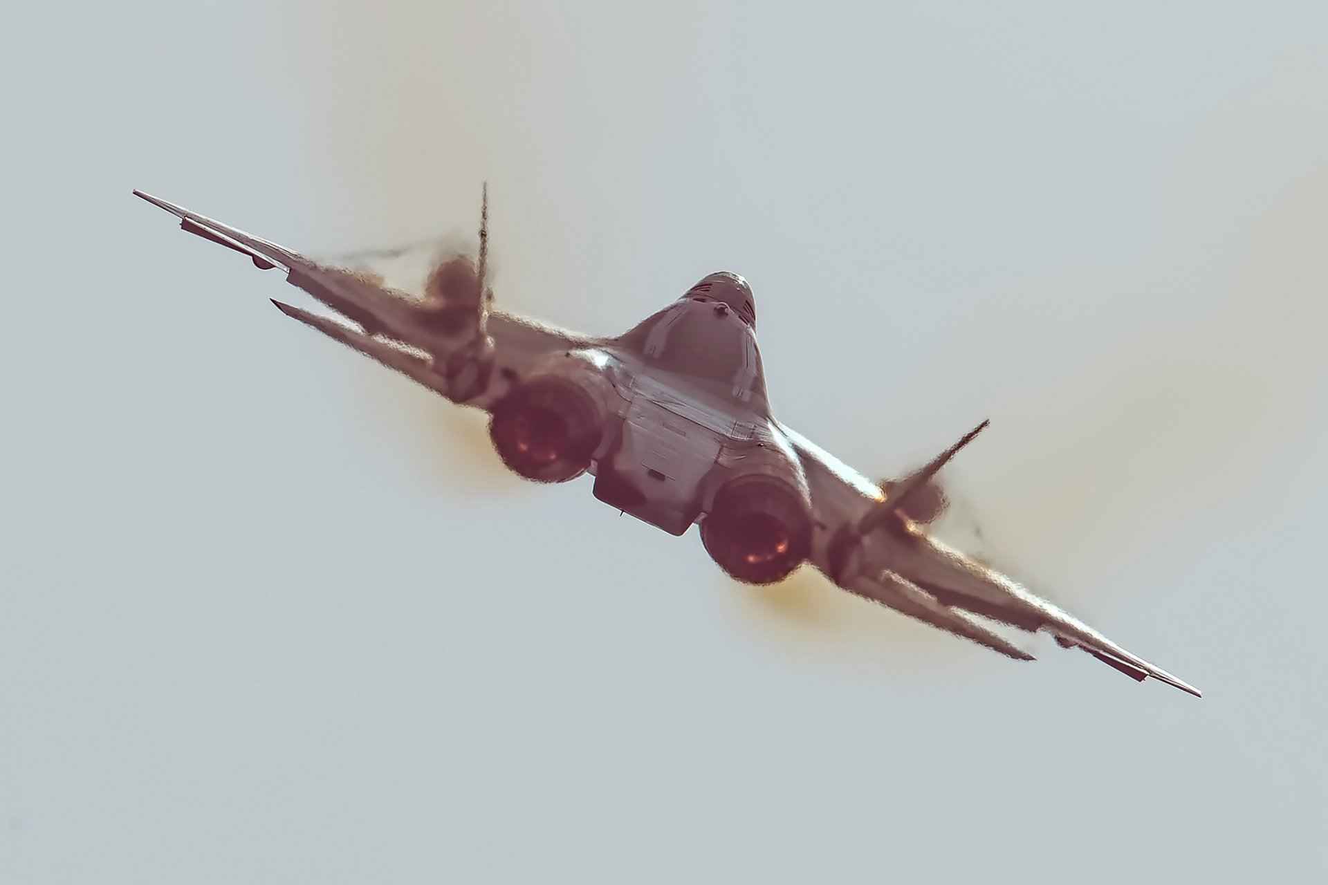 suche pak-fa t-50 niebo dysze ciepła