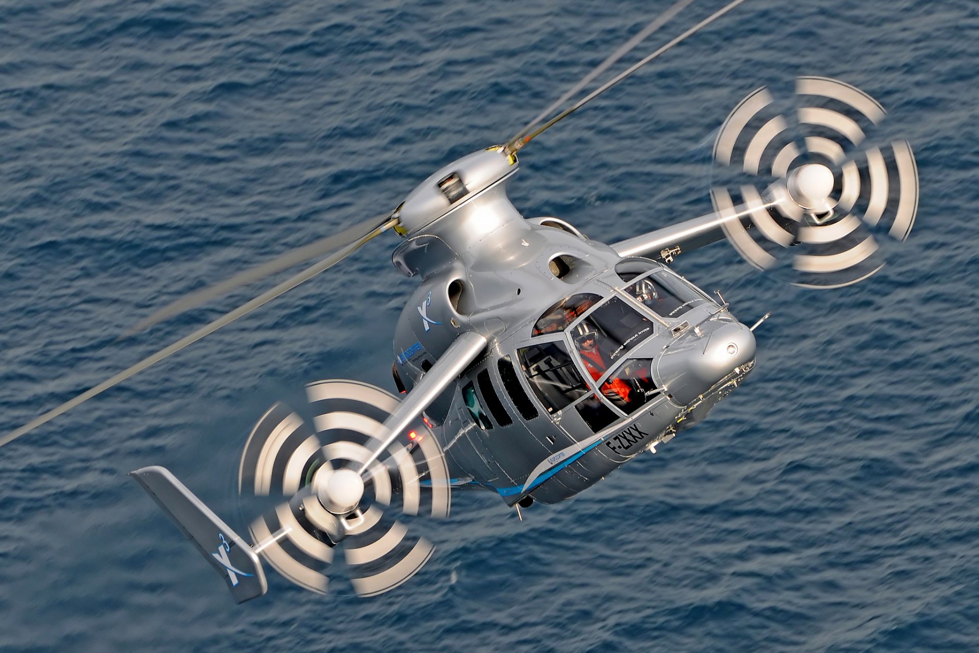 eurocopter x3 экспериментальный гибридный полет