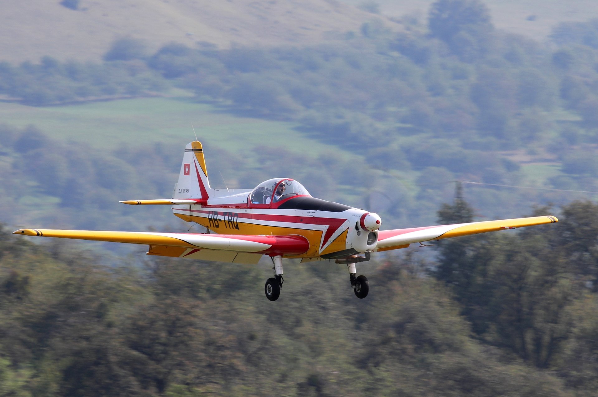 zlín 526asm akrobat checoslovaco multiusos entrenamiento avión