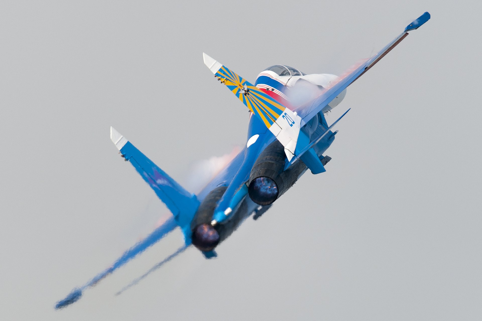 su-27 myśliwiec lot niebo