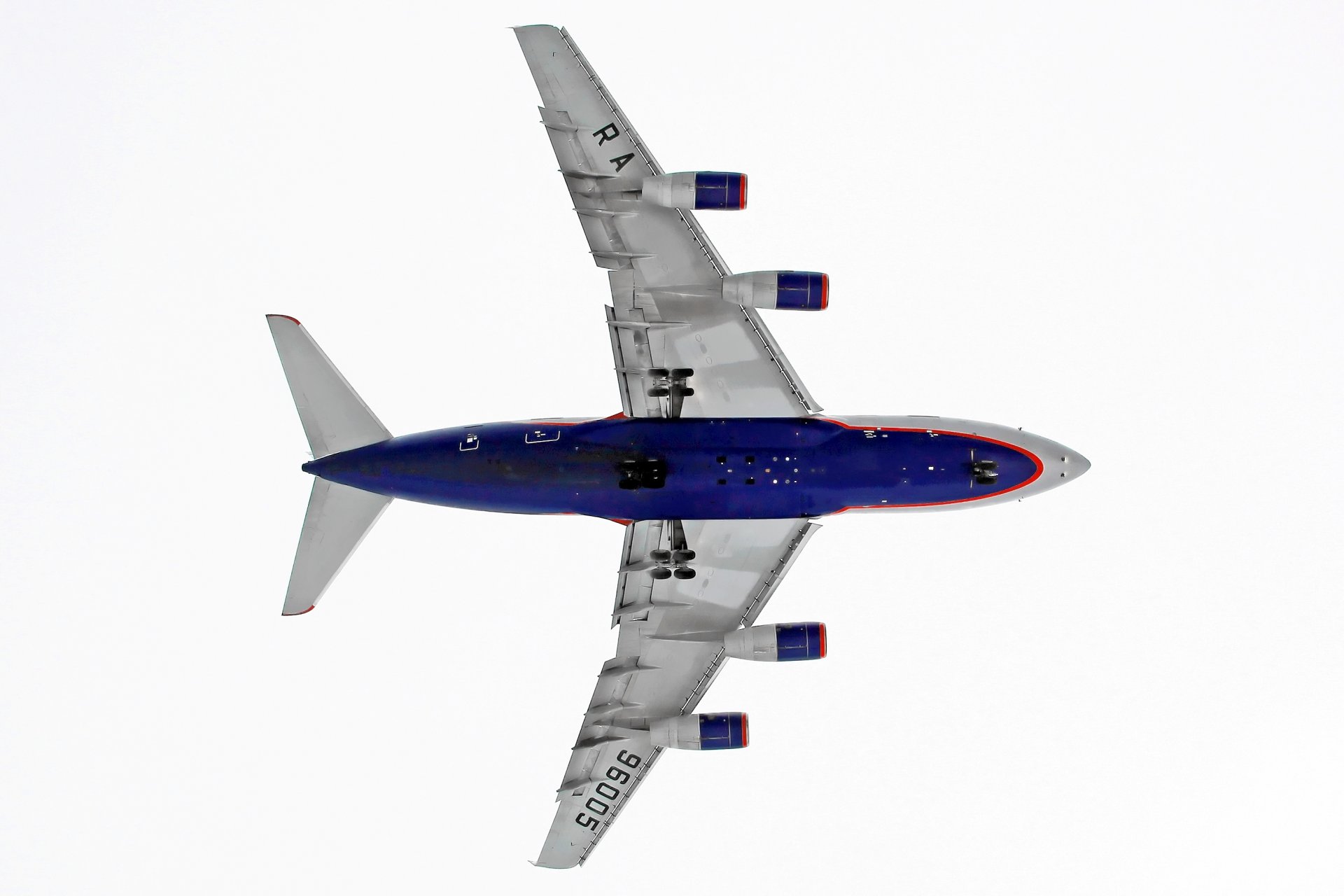 ilyushin il-96 aeroflot passeggero widebody aereo atterraggio ali carrello di atterraggio motore il-96 passeggero widebody aereo di volo