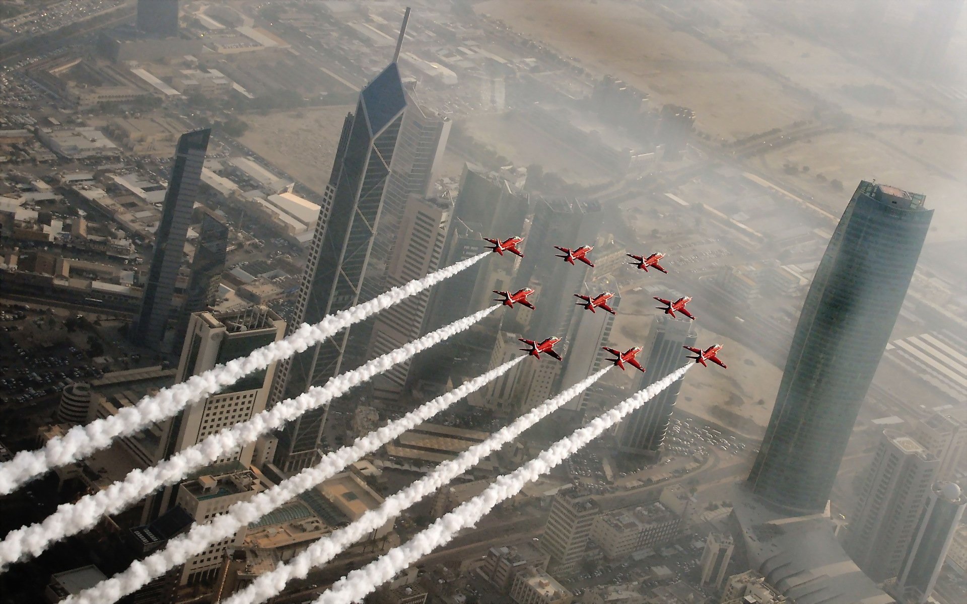 red arrows kuwait city