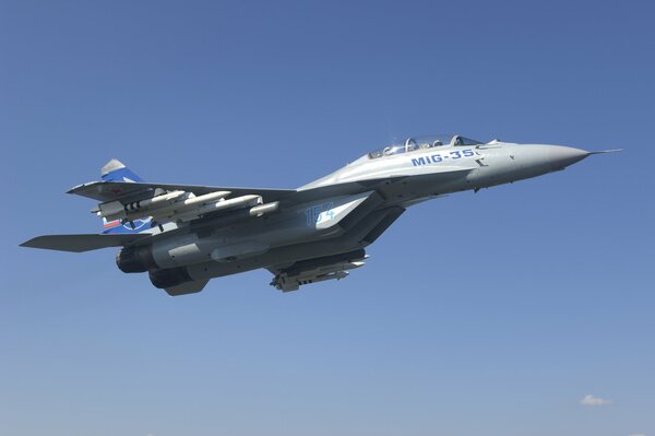 Russian Air Force mig-35 military fighter