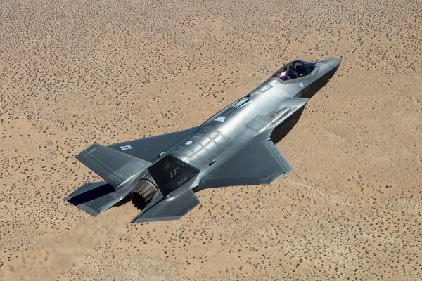 Lockheed Martin Kämpfer fliegen über dem boden