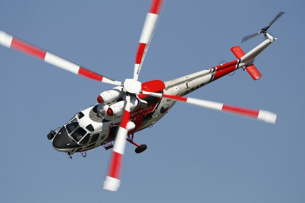 Multipurpose helicopter Falcon w - 3A photo in color