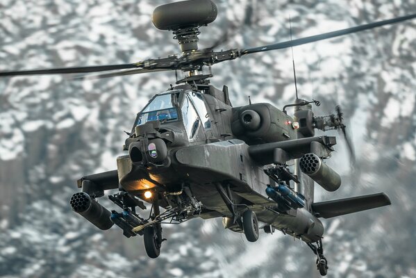 Ah-64 готовится нанести основной удар