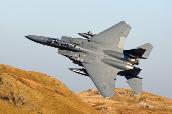 McDonnell Douglas f - 15e fighter with the code name eagle