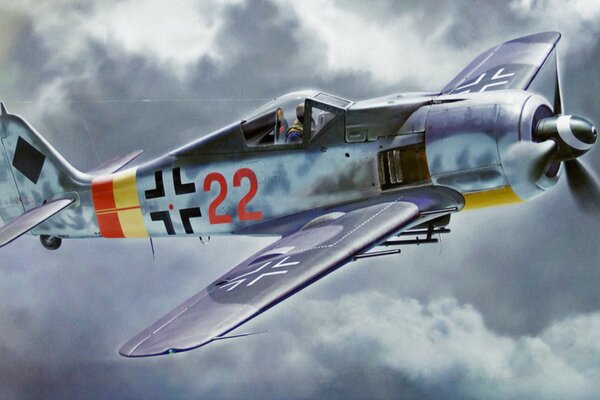 Fw190 aviones de la segunda guerra mundial