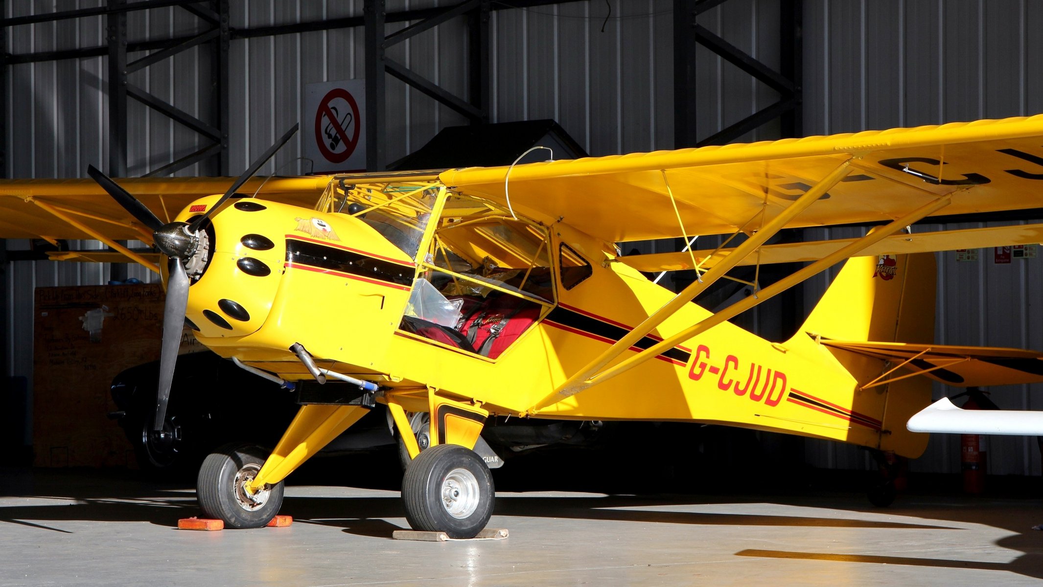 denny kitfox modelo 3 americano ligero avión de ala plegable