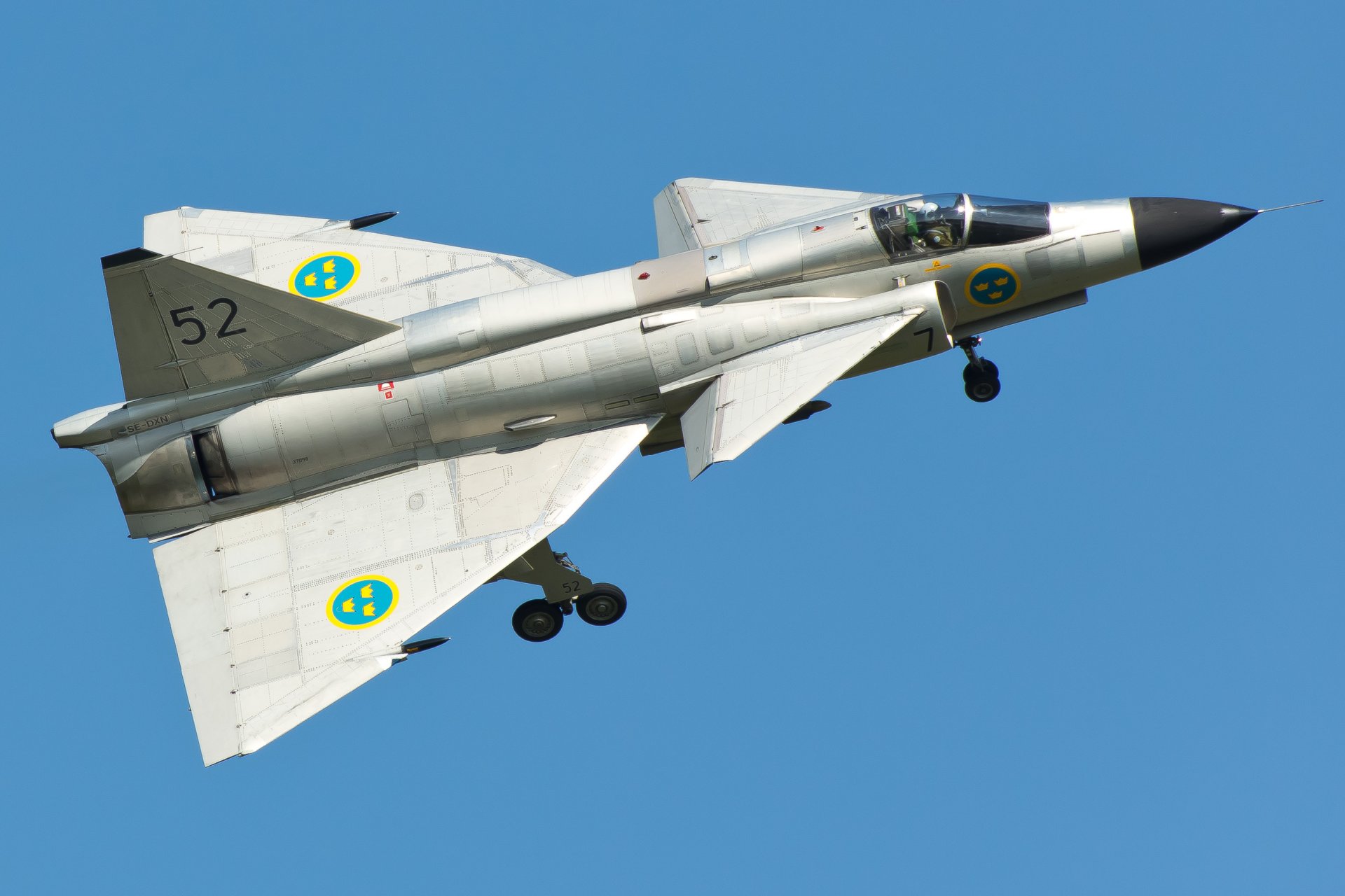 aab 37 viggen suédois polyvalent combattant troisième génération