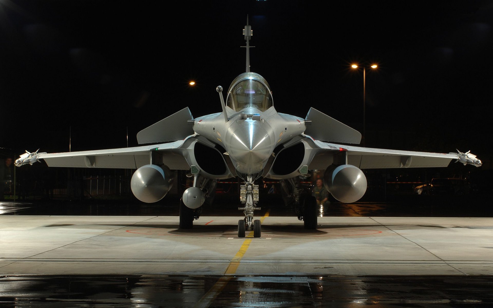 aereo dassault rafale dassault rafale squall francese multi-purpose fighter generazioni notte luci missili serbatoi di carburante