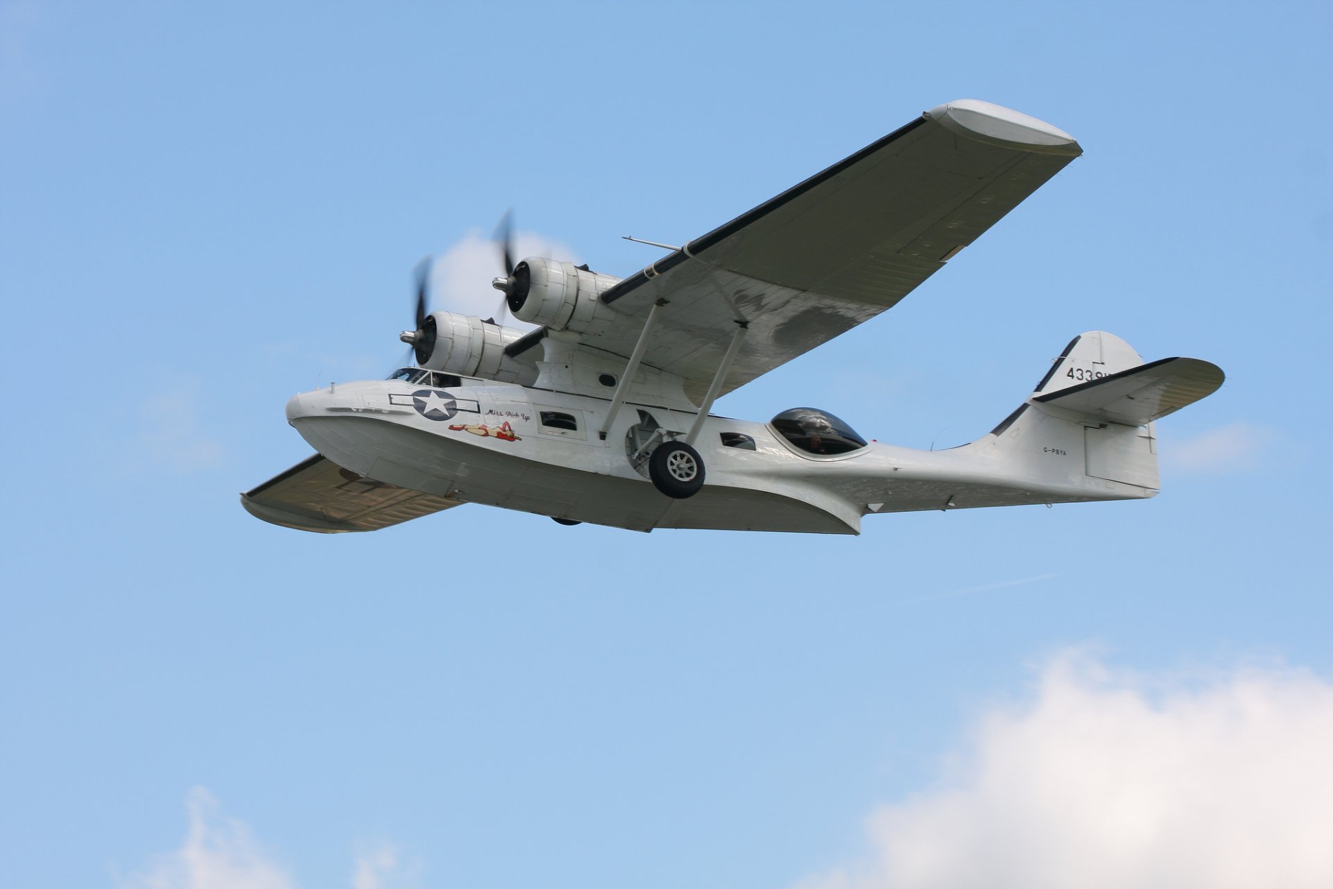 pby catalina catalina marine patrouille anti-sous-marine avion vol