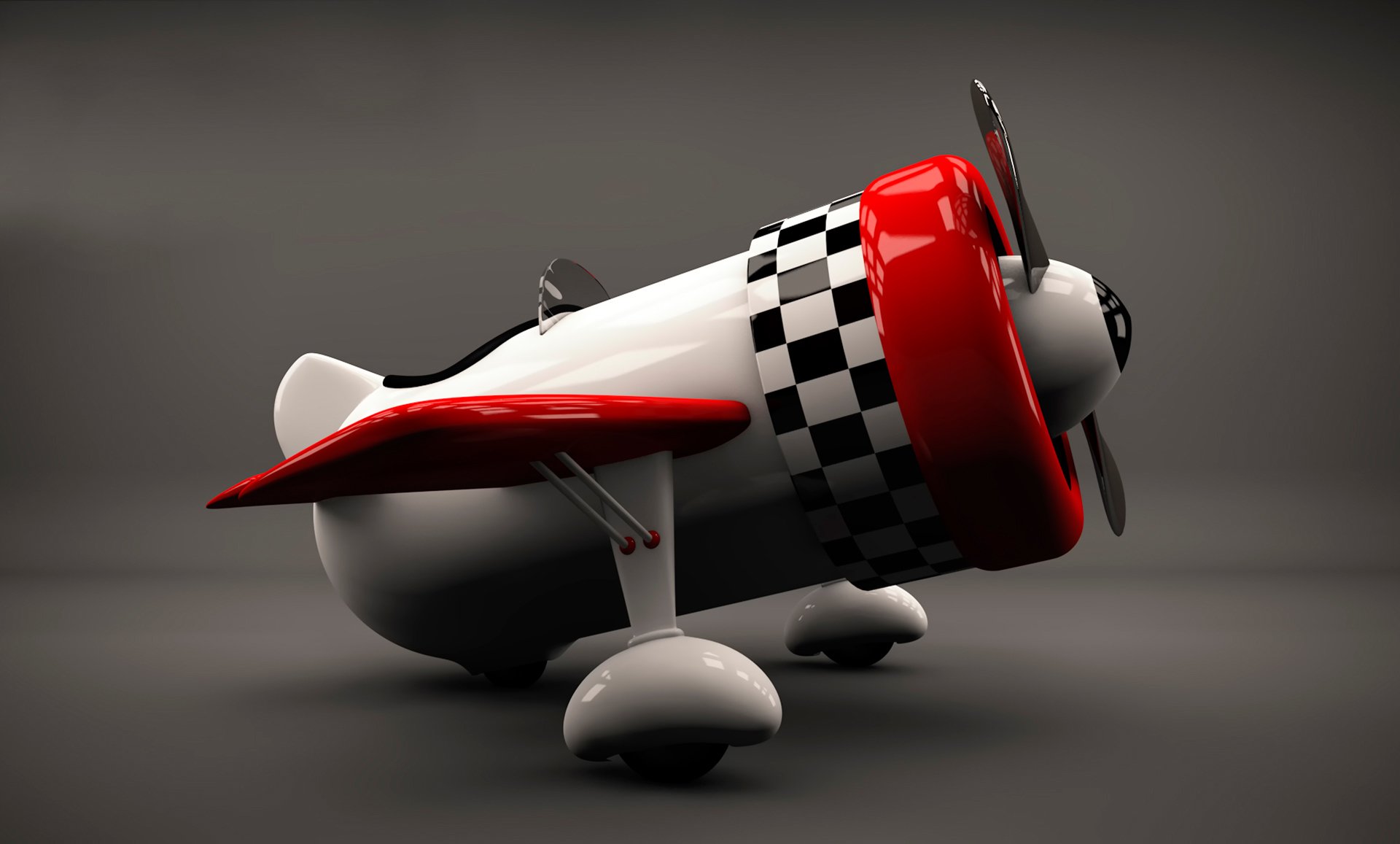 3d plane model