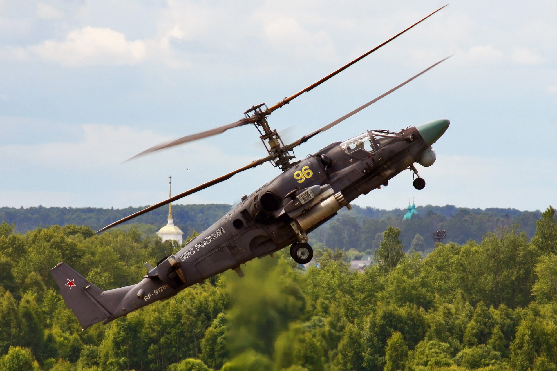 ka-52 aligator rosyjski atak lotu