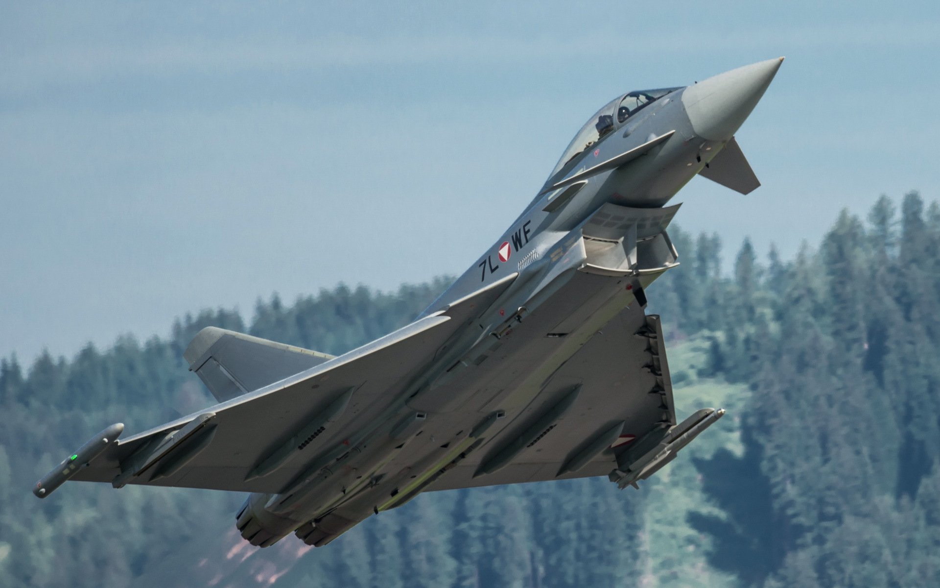 autrichien eurofighter typhoon avion armes