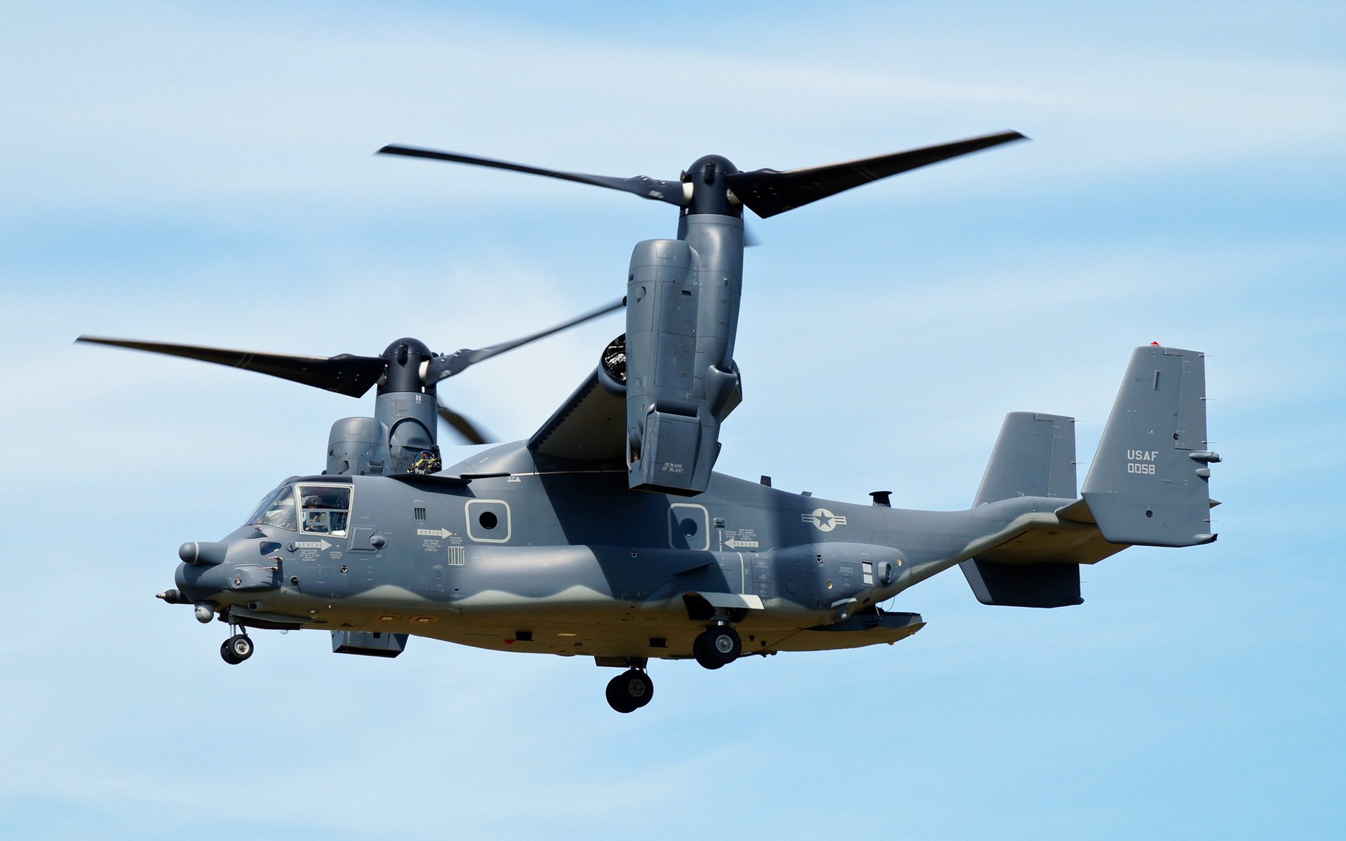 boeing cv-22b osprey plane aviation