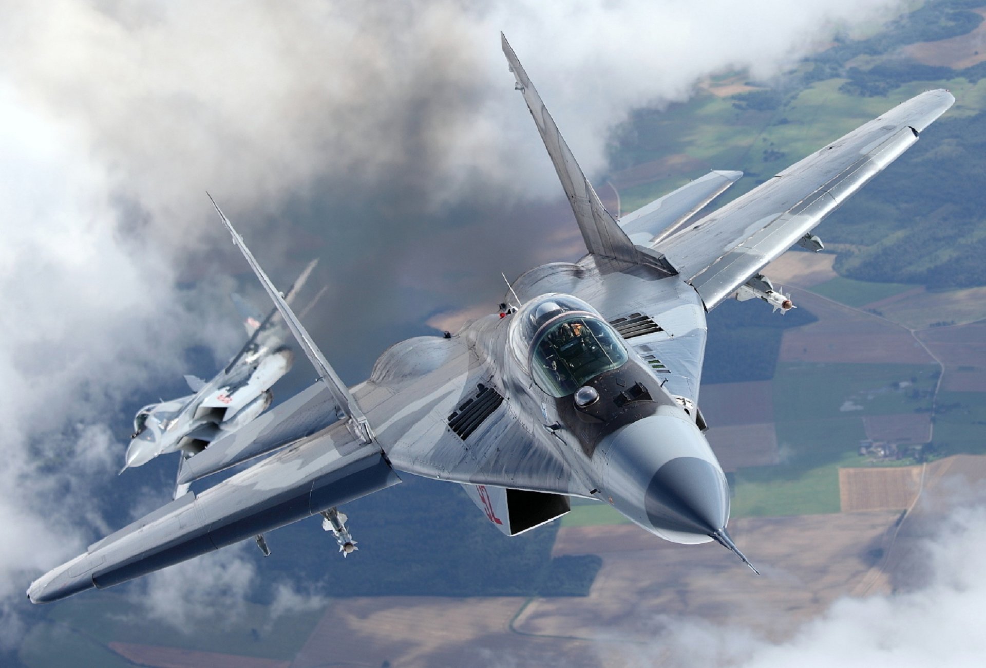 chasseur mig-29a missiles