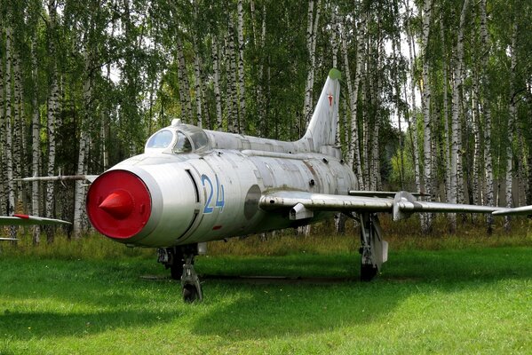 Myśliwiec-bombowiec Su-17 W Centralnym Muzeum Rosji