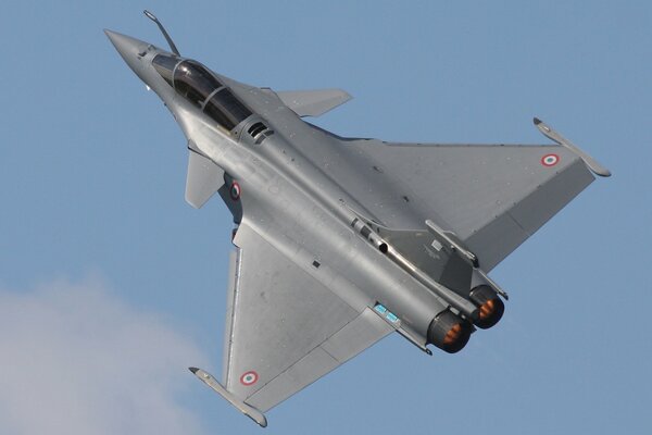 The fourth generation French Rafale fighter