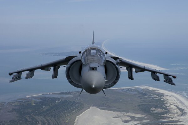 Stormtrooper Harrier en vuelo, cabina de Stormtrooper